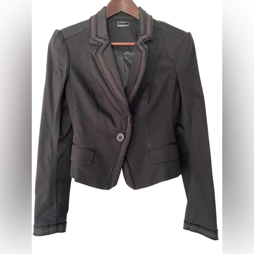 Marciano Black Cropped Jacket - Size XS